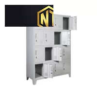 Tủ locker 16 ngăn-TỦ LOCKER 16C4K CHÂN SẮT V